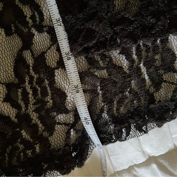 Mauve Black Lacy Kimono… Sz L 🖤 - Picture 7 of 8